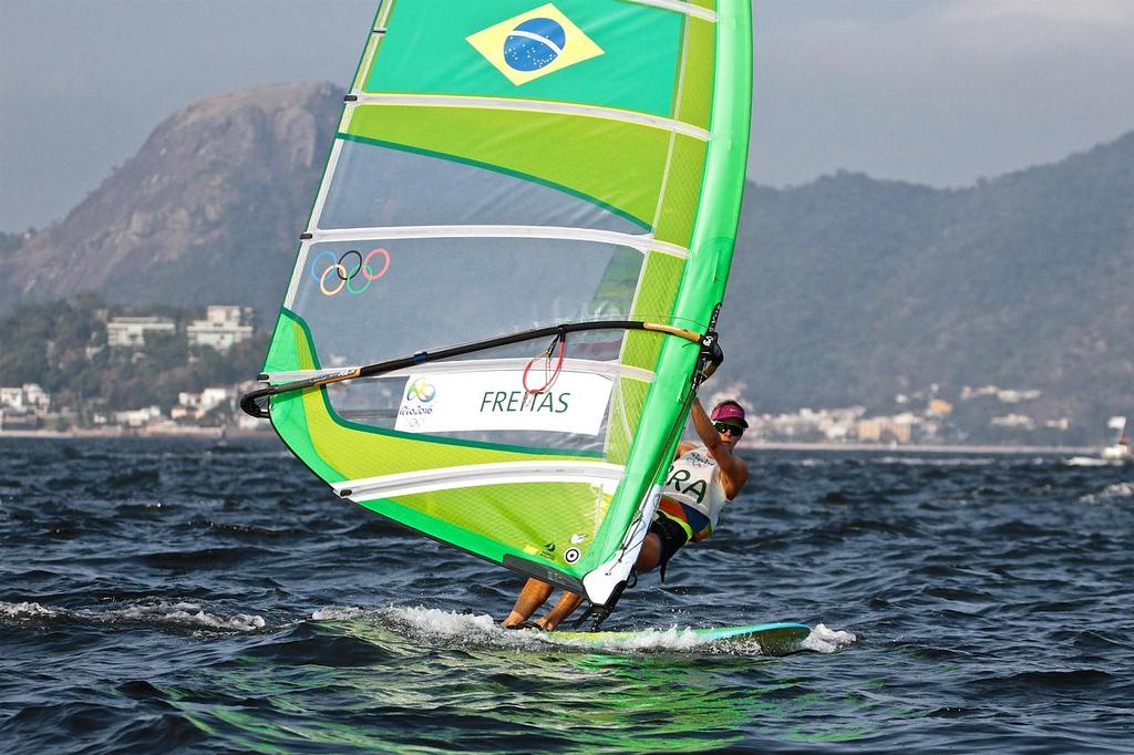 Patricia Freitas (BRA) - Womens RS:X - Day 2 © Richard Gladwell www.photosport.co.nz